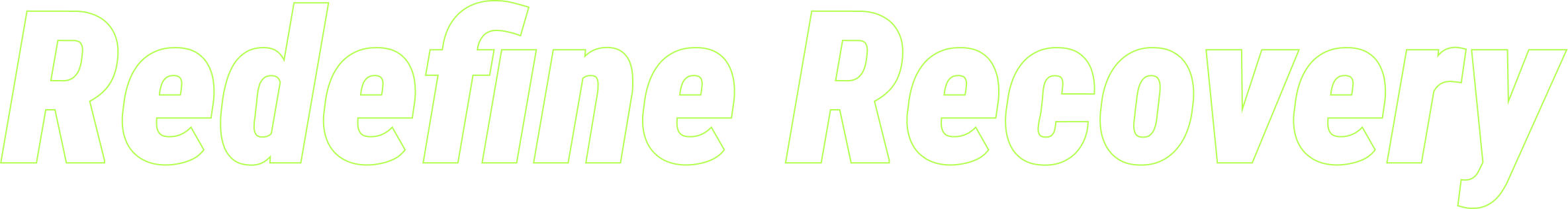 Redefine Recovery